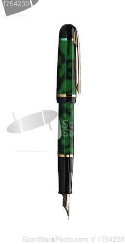 Image of Army Pencil isolated on a white background