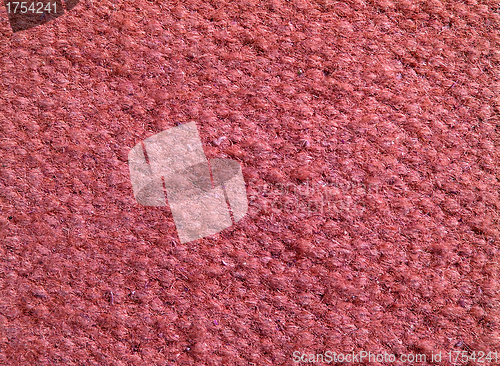 Image of Qualitative red fabric texture. Abstract background. Close up.