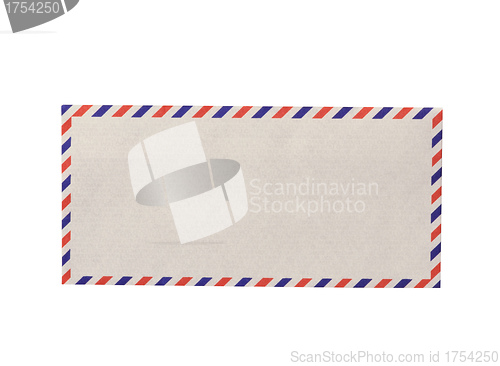 Image of avia mail envelope scanned with high resolution