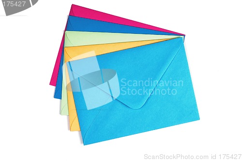 Image of Colorful envelopes