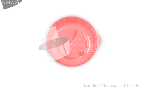 Image of red plastic cover