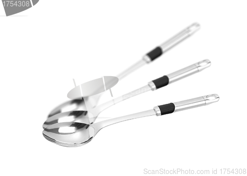 Image of Spoons isolated