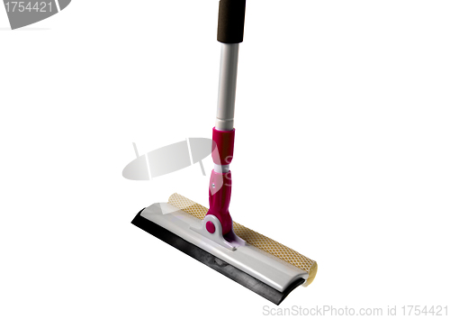 Image of a window squeegee isolated on a white background