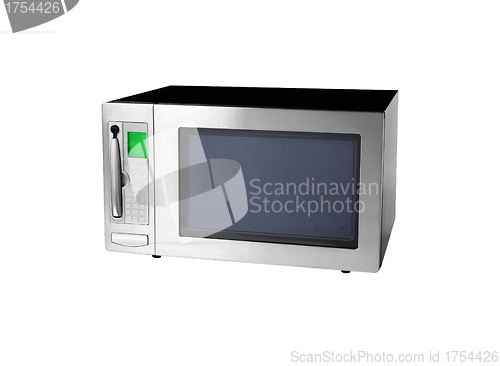 Image of Modern microwave oven isolated