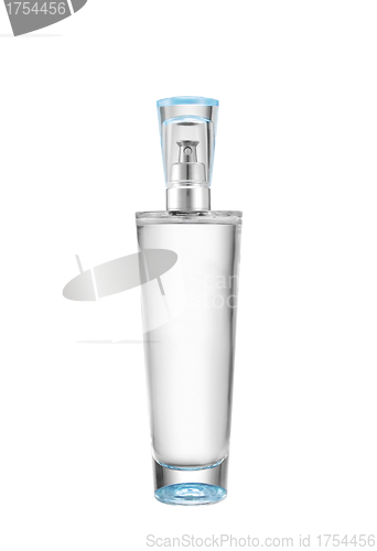 Image of bottle of perfume isolated on white