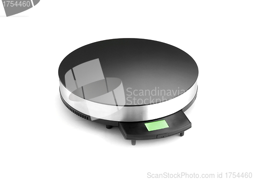 Image of Electronic scales isolated on a white background