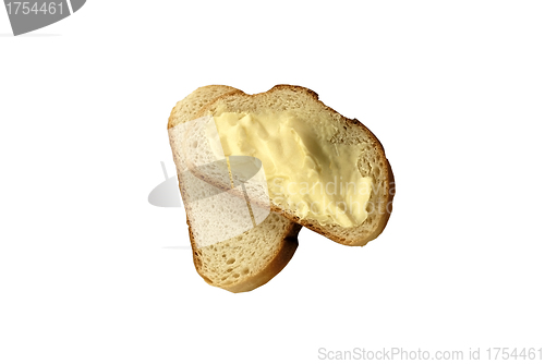 Image of buttered bread