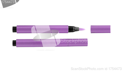 Image of purple Cosmetic pencils