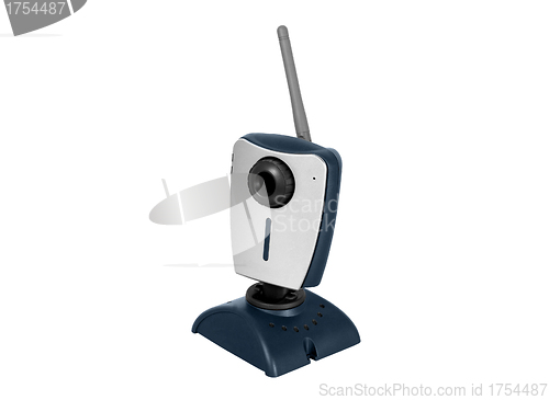 Image of web camera isolated of white background