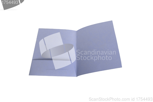 Image of Folder on white Background