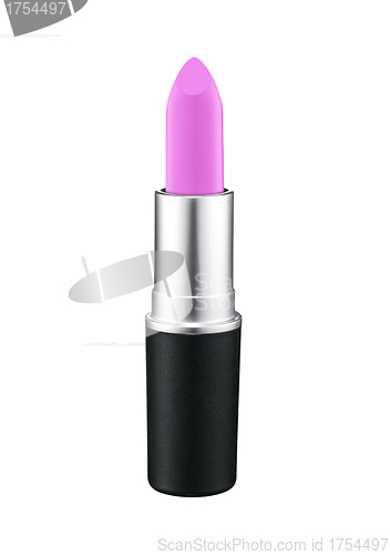 Image of make up object: lipstick over white background