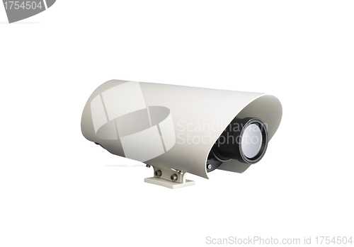 Image of fine image of classic cctv infrared security camera