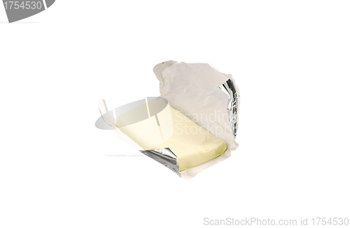 Image of Open Block of Butter