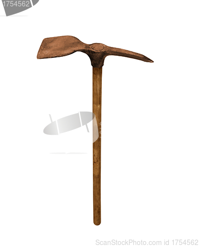 Image of Pick axe isolated on white