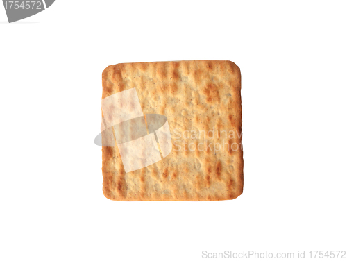 Image of cookie on a white background
