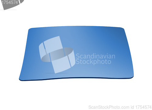 Image of blue mousepad