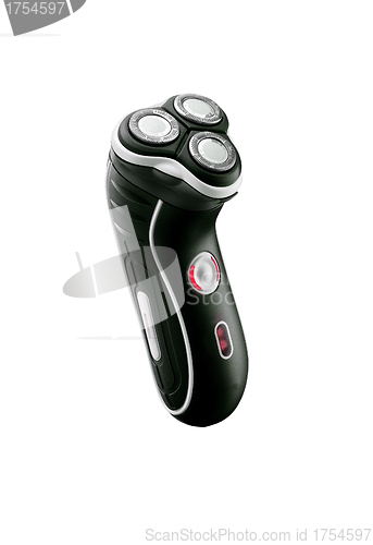 Image of electric shaver isolated