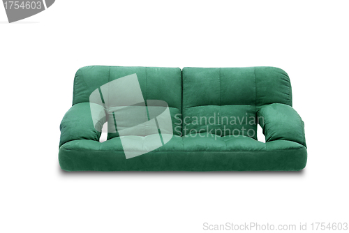 Image of green sofa