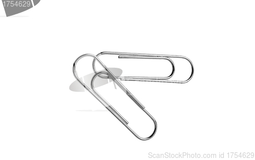 Image of Paper Clips with Path