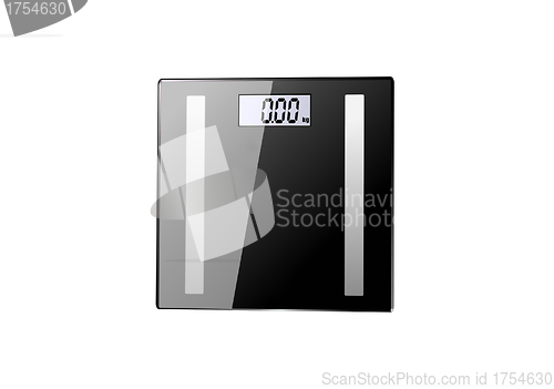 Image of Digital Bathroom Scale, Isolated