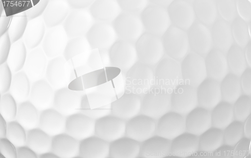 Image of Close up of a golf ball