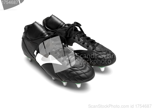 Image of Football boots isolated on white