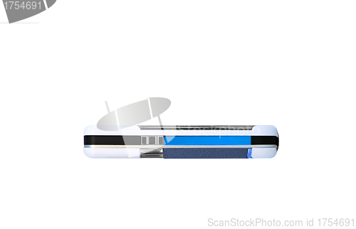 Image of horizontal mobile phone