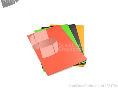 Image of colored folders