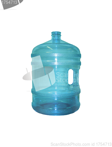Image of Big bottle of water isolated on a white background (Path)