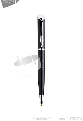 Image of ballpoint pen on a white background