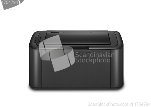 Image of Office laser printer isolated on white background