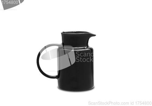 Image of black kitchen pitcher