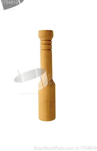 Image of Wooden mallet lying on side