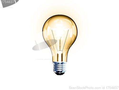 Image of Light bulb, bitmap copy