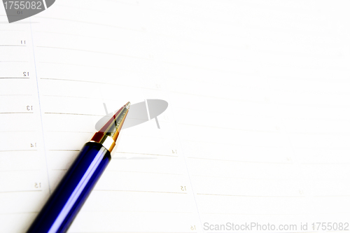 Image of Color pencil and agenda