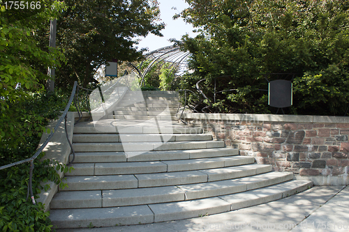 Image of Entrance to a garden