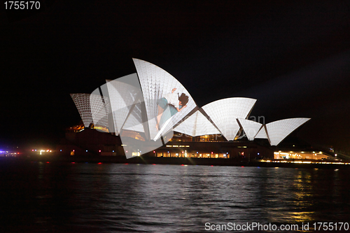 Image of EDITORIAL: Opera House Australia during Vivid Sydney Festival