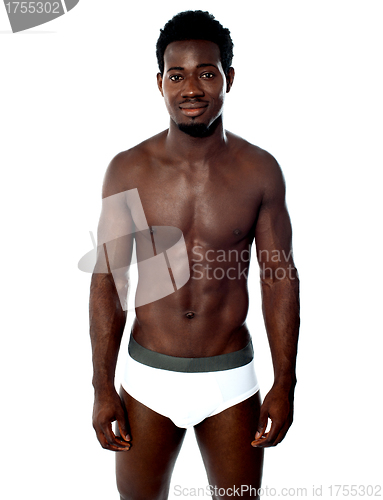 Image of Confident masculine male model
