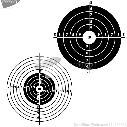 Image of Set targets for practical pistol shooting