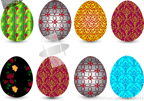 Image of Colorful easter eggs