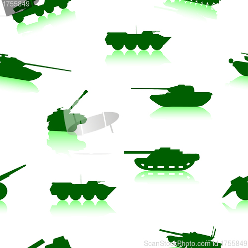 Image of Tank Weapon seamless wallpaper