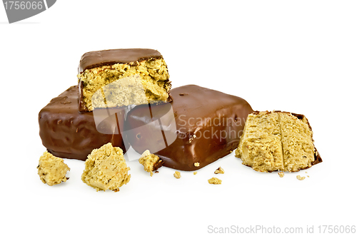 Image of Halva in chocolate