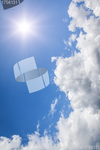 Image of bright sun