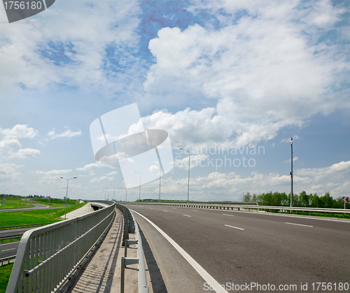 Image of lonely highway