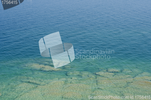 Image of Transparent waters of Garda Lake, Italy