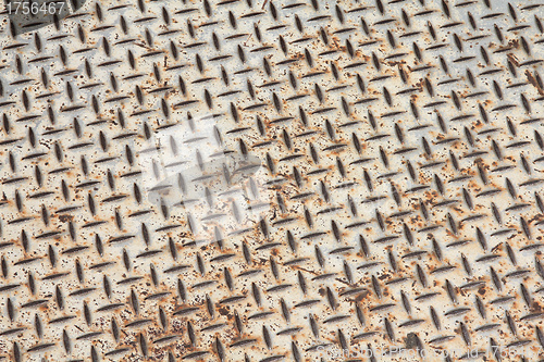 Image of Diamond plate floor