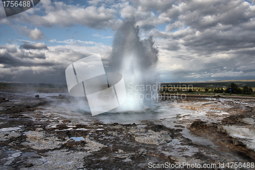 Image of Geyser in Iceland