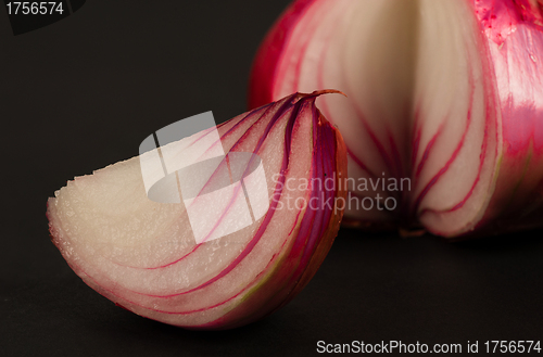 Image of Red onion detail