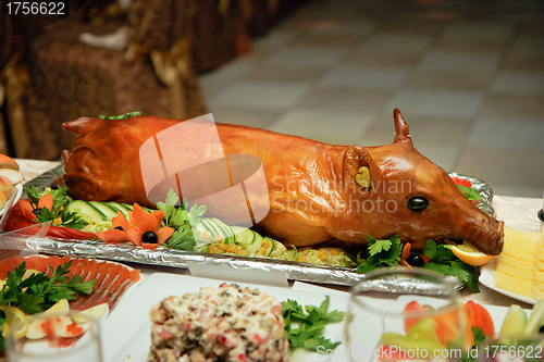 Image of roast suckling pig