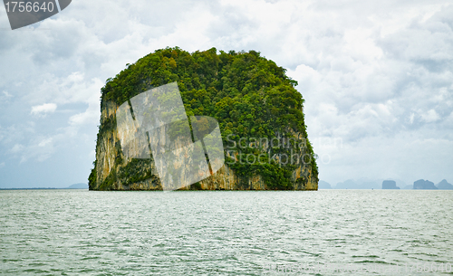 Image of Island in the Andaman Sea - tropical landscape